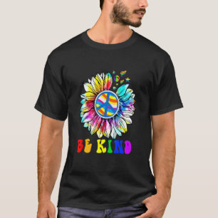 T-shirt Be Kind Love Rainbow Choose Kindness Sunflower Pri