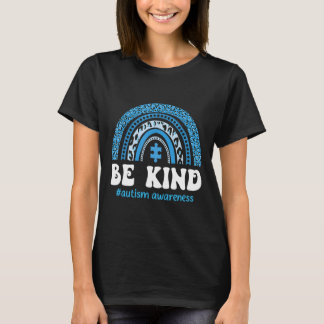 T-shirt Be Kind Sensibilisation sur l'autisme Cute Puzzle
