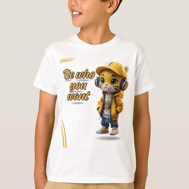 T-shirt be who you want (Devant)