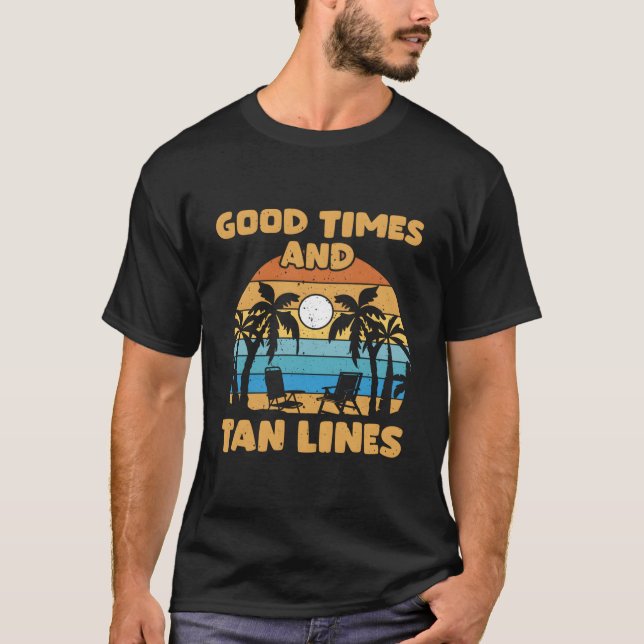 T-shirt Beach And Summer Vacation For Tourist (Devant)