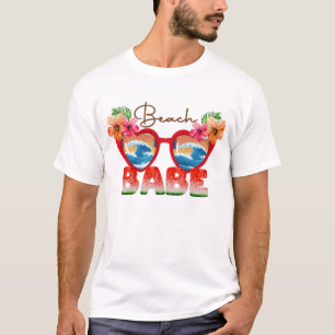T-shirt Beach Babe