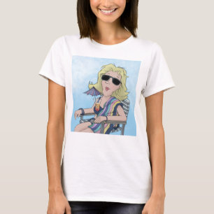 T-shirt Beach Babe