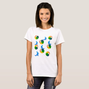 T-shirt Beach Ball & Seal