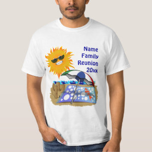 T-shirt Beach Blanket Réunion familiale