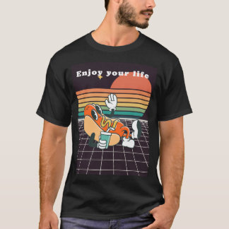 T-shirt Beach Bliss : Embrassez les plaisirs côtiers de la