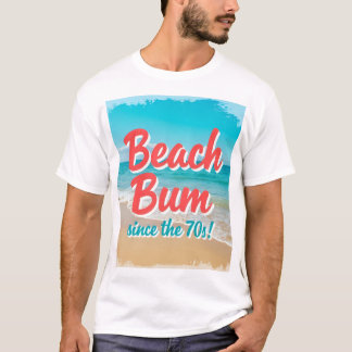 T-shirt Beach Bum depuis le les années 70