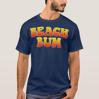 T-shirt Beach Bum Vintage désorganisé