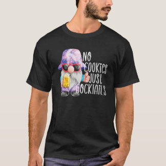 T-shirt Beach Gnome No Cookies Tropical Christmas Summer