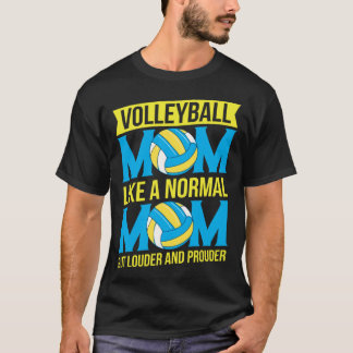 T-shirt Beach Volleyball Mom Volleyball  Mothers Day  1