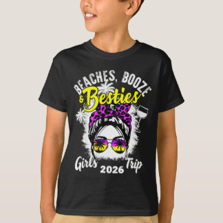 T-shirt Beaches booze besties girls trip 2026 florida