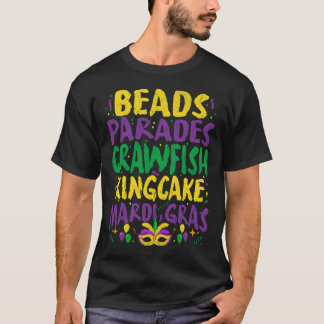 T-shirt Beads Parades Crawfish King Cake Mardi Gras
