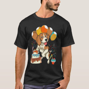 T-shirt Beagle Anniversaire de enfant Party Cute Animal Ch