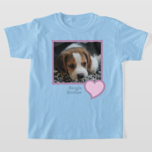 T-shirt Beagle Brother Texte Animaux de compagnie Chien de