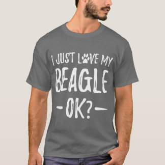 T-shirt Beagle Chien Chien Maman cadeau ami