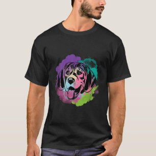 T-shirt Beagle d'art de Dog I Splash