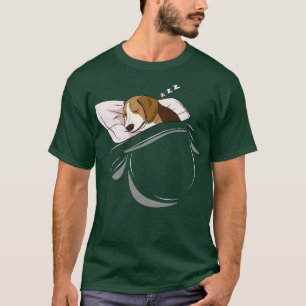 T-shirt Beagle Dormir Animal Nap Napping Swood