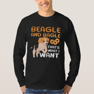 T-shirt Beagle Et Bagle C Est Ce Que Je Veux Pour Propriét