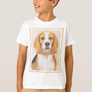 T-shirt Beagle Hound Dog Peinture Animal Art original