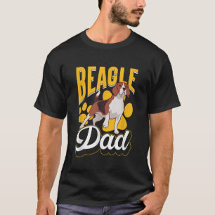 T-shirt Beagle Papa Lover Chien Beagle Chien Père Papa Pap