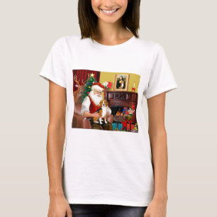 T-shirt Beagle père Noël (#7)