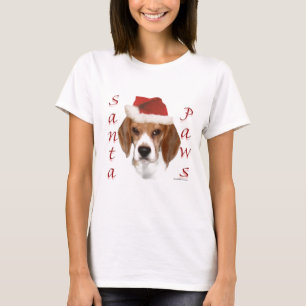 T-shirt Beagle Père Noël Paws