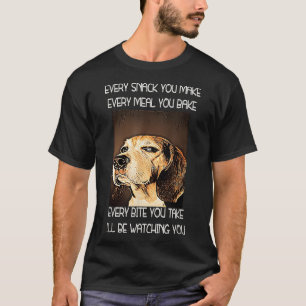 T-shirt Beagle T Je vous surveillerai