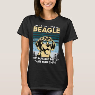 T-shirt Beagle Whisperer Chien Chien Chien Chien Propriéta
