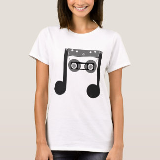 T-shirt Beam Notes Beamed Huitième musique classique Casse