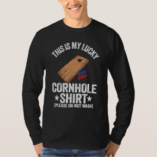 T-shirt Bean Bag Toss Corn Hole Plaisanteries C'Est Ma Cha