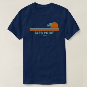 T-shirt Bean Point Beach Floride Sun Palm Trees
