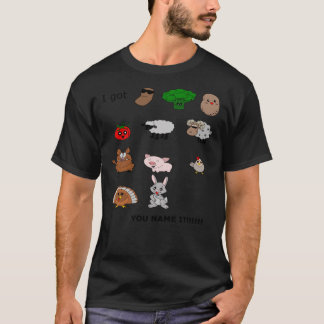 T-shirt Beans, Greens, Potatoes, Tomatoes Rap  