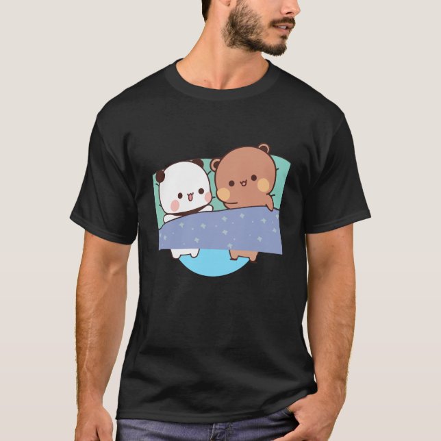 T-shirt Bear and Panda Bubu Dudu Balloon (Devant)