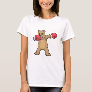 T-shirt Bear as Boxer at Boxer & Hip hop Dance Dab