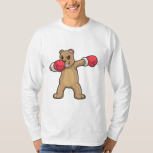 T-shirt Bear as Boxer at Boxer & Hip hop Dance Dab