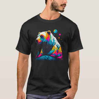 T-shirt Bear Astral Spirit Animal