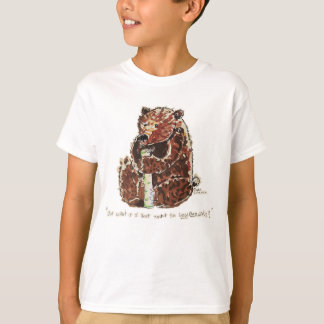T-shirt Bear Contemplates Hibernation