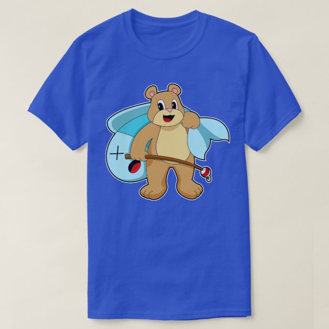 T-shirt Bear Fishing (Design devant)