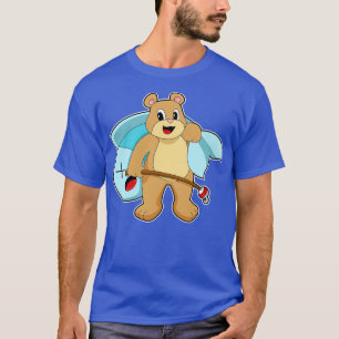T-shirt Bear Fishing