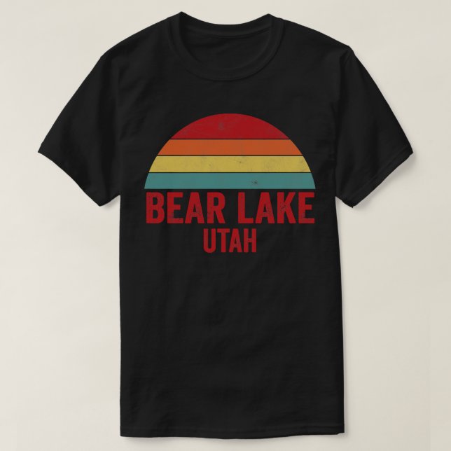 T-shirt Bear Lake Utah (Design devant)