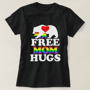 T-shirt Bear Mama Free Maman Hugues