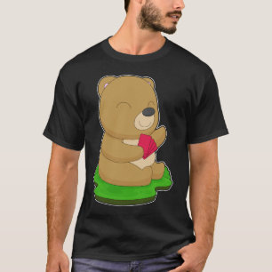 T-shirt Bear Poker Poker carte jeu
