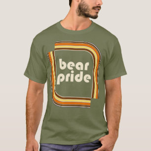 T-shirt Bear Pride Gay Bear Retro LGBT Gay pride
