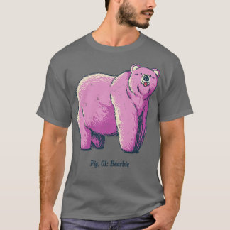 T-shirt Bearbie ours rose par Tobe Fonseca
