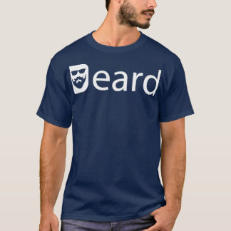 T-shirt Beard Beard ayant une barbe