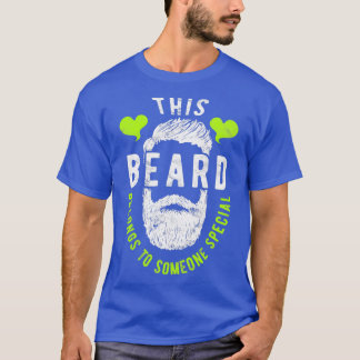 T-shirt Beard Beard Bearer Bande-Cadeau 25