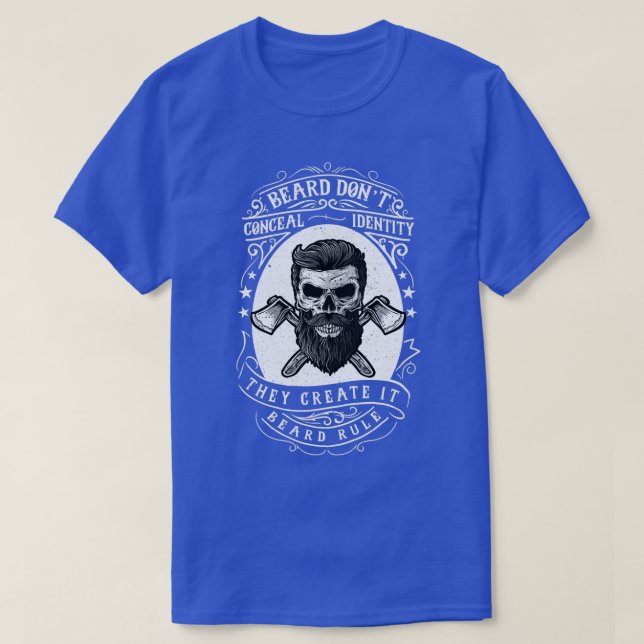 T-shirt Beard Donx27t Identité du contact (Design devant)