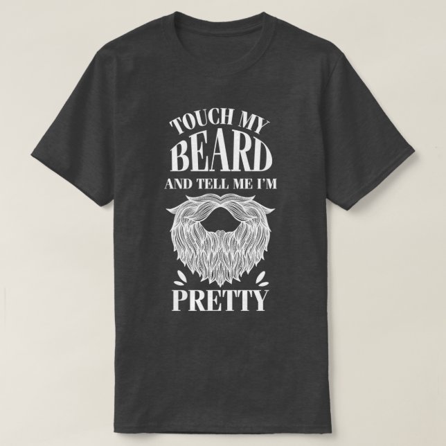 T-shirt Beard Lover Mens Beard Husband Beard Lover Cadeau (Design devant)