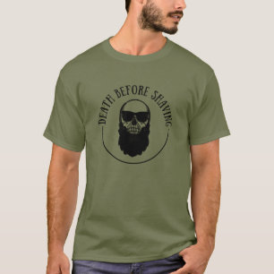 T-shirt Bearded cite drôle barbe dire cadeaux