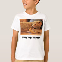 bearded dragon beardie "FEAR THE BEARD"