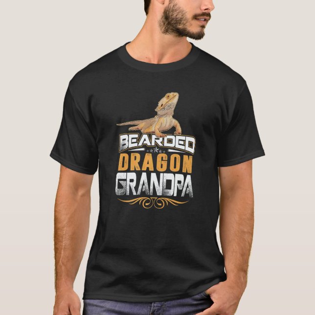 T-shirt Bearded dragon for Grandpa  Bearded Dragon Mothers (Devant)